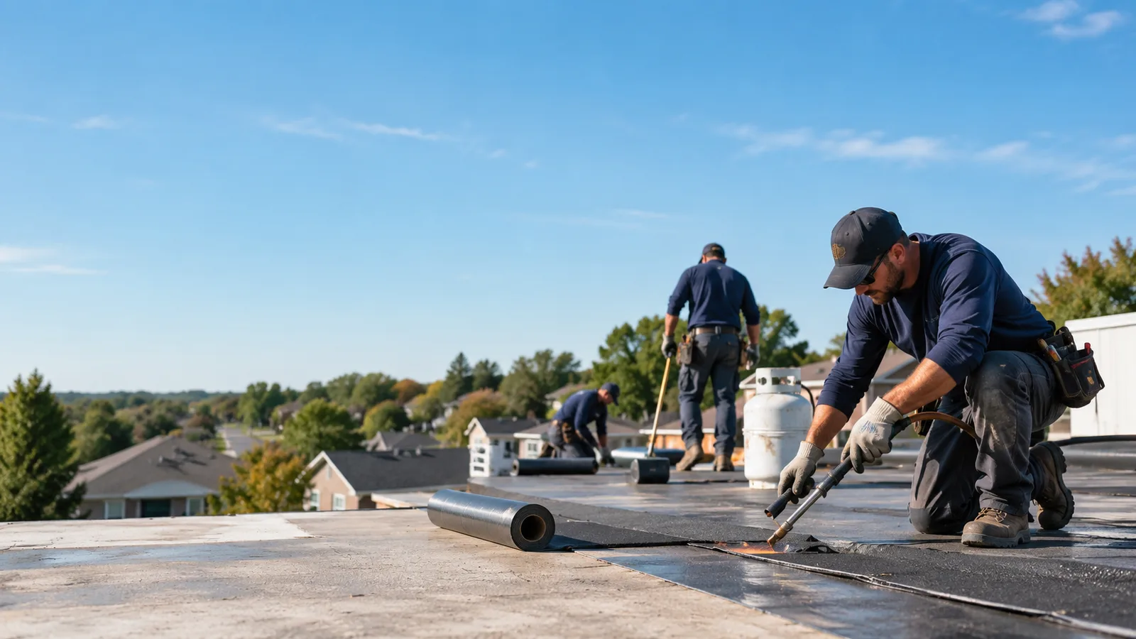 Flat Roof Leak Repair providers in Garfield, KY